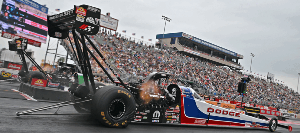 Early Exits for Pruett and Hagan at Summit Racing NHRA Nationals, TSR Team Owner Stewart Goes to Quarterfinals in Top Fuelimage