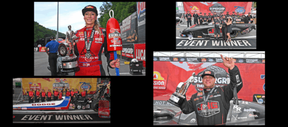 Big Weekend for TSR Dodge NHRA Team at Bristol Brings Double Wins as Pruett Takes Delayed Epping Top Fuel Final, Hagan Wins Thunder Valley Funny Car Title
